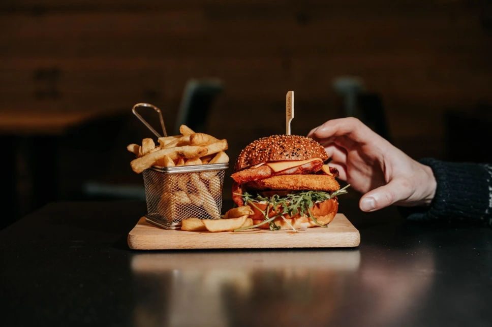 Hamburger Party (àpd 10 pces) (Hamburger 150 g/pce porc et bœuf)